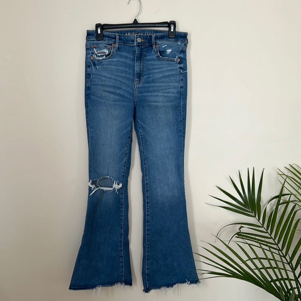 American Eagle Super Stretch Flare Jeans